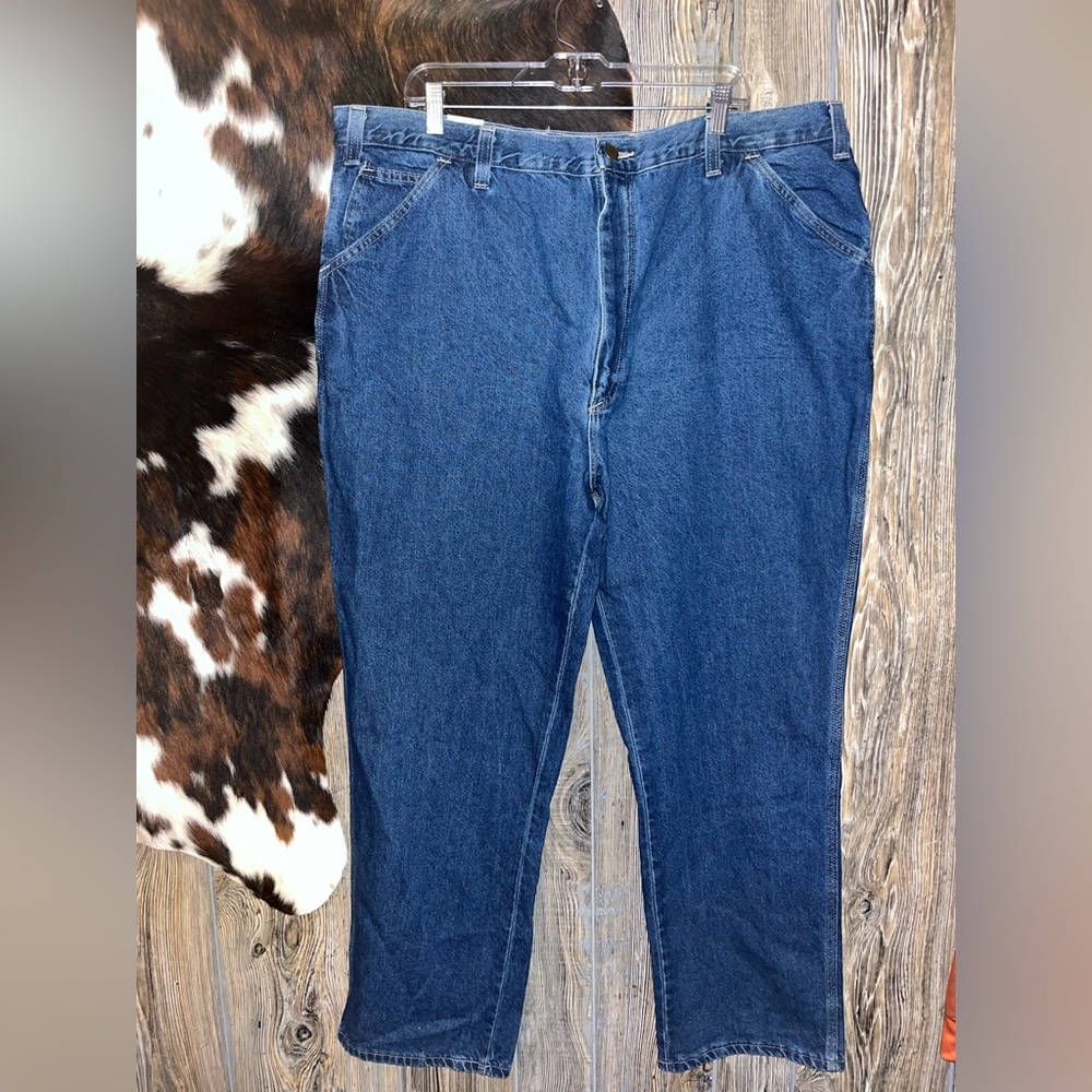 Deadstock vintage Ely Cattleman size 44X30 bootcut blue jeans new with tags